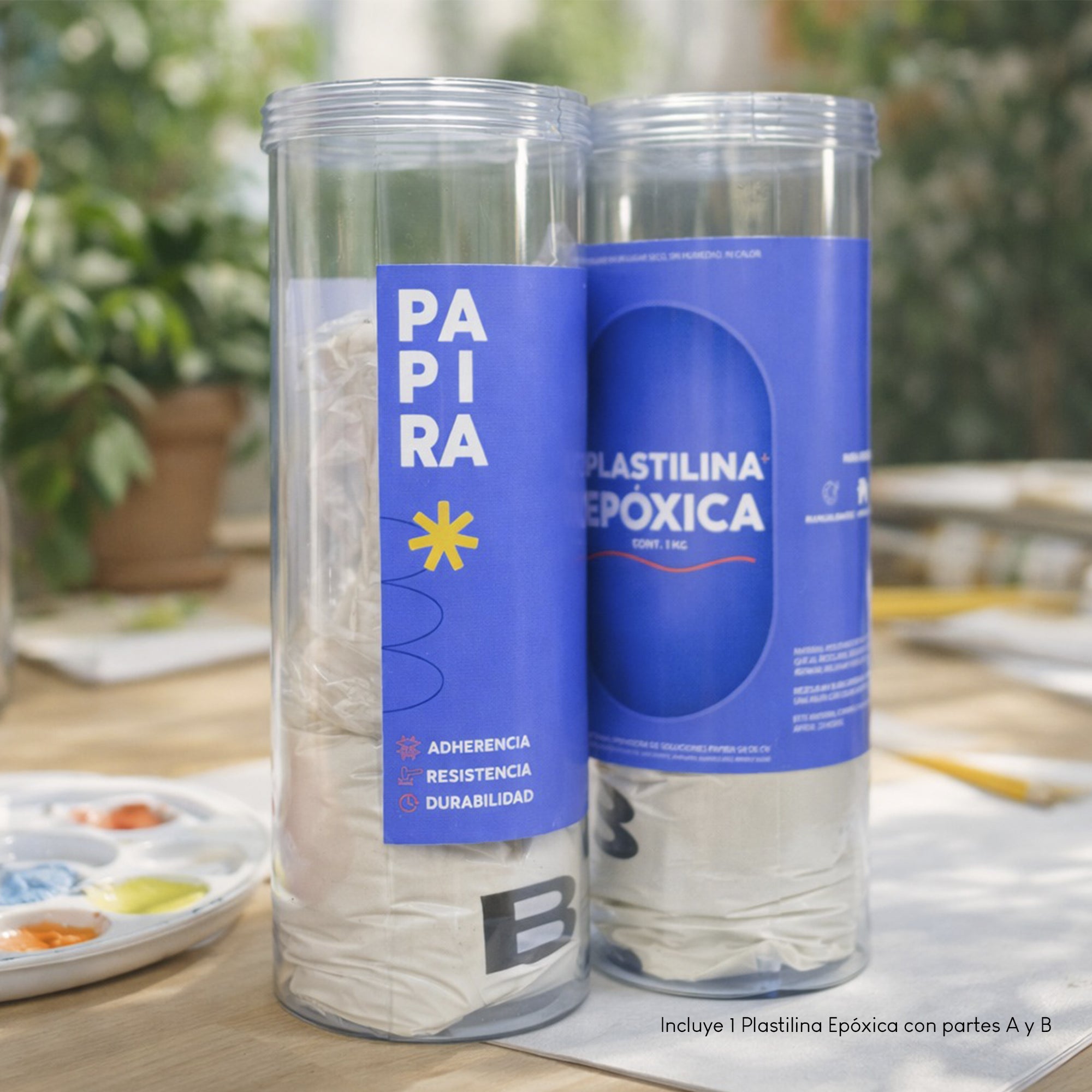Plastilina Epóxica Papira Para Modelado Artesanías 1 Kilo