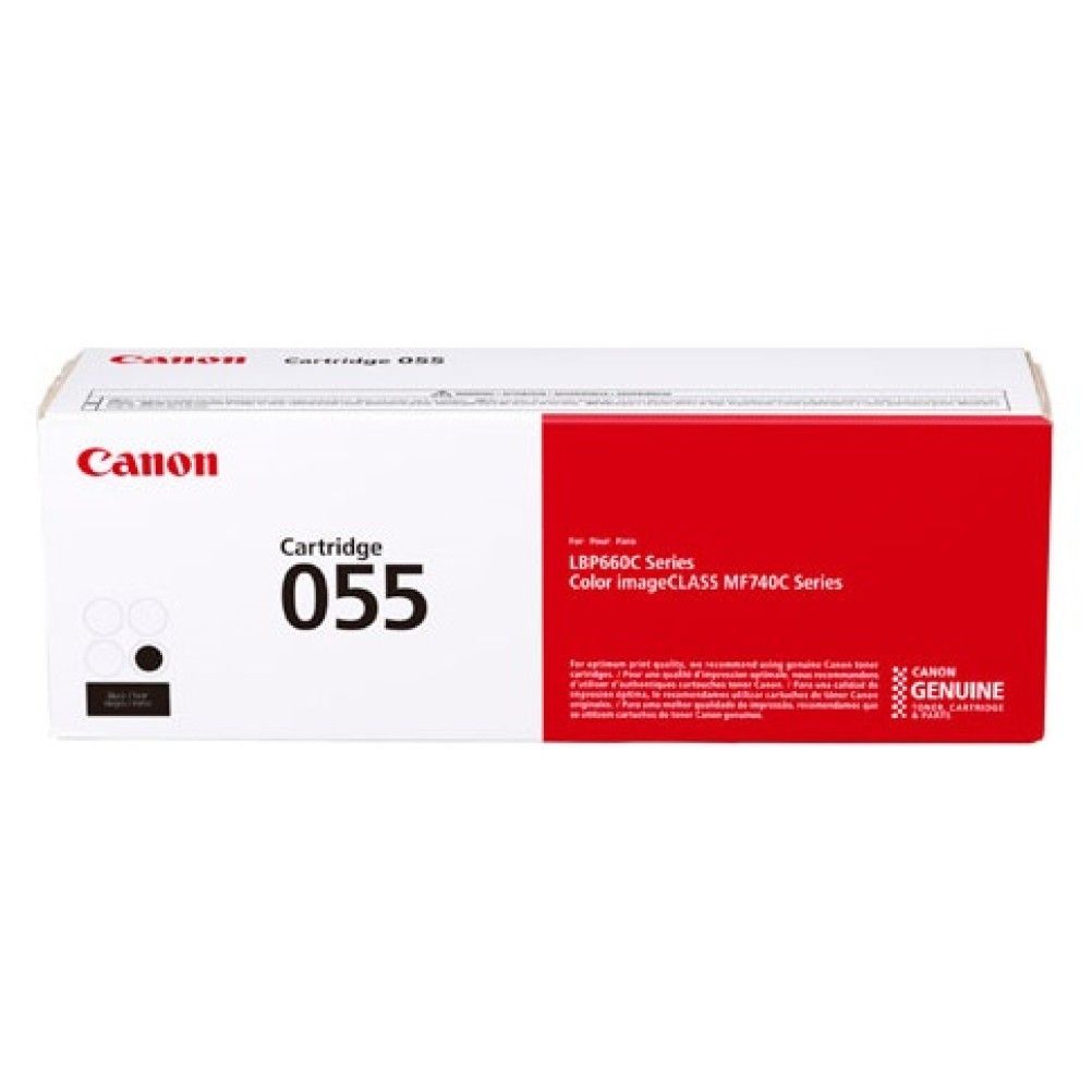 Toner Canon Cartridge 055 1500 Páginas Color Negro