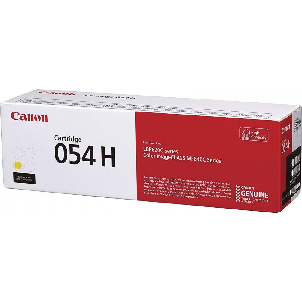 CARTUCHO TÓNER CANON CARTRIDGE 054H AMARILLO 3025C001AA