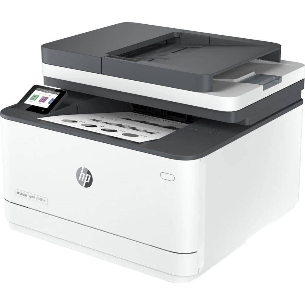 Multifuncional HP LaserJet Pro MFP 3103fdw Printer Monocromática Laser Dúplex Blanco, Negro