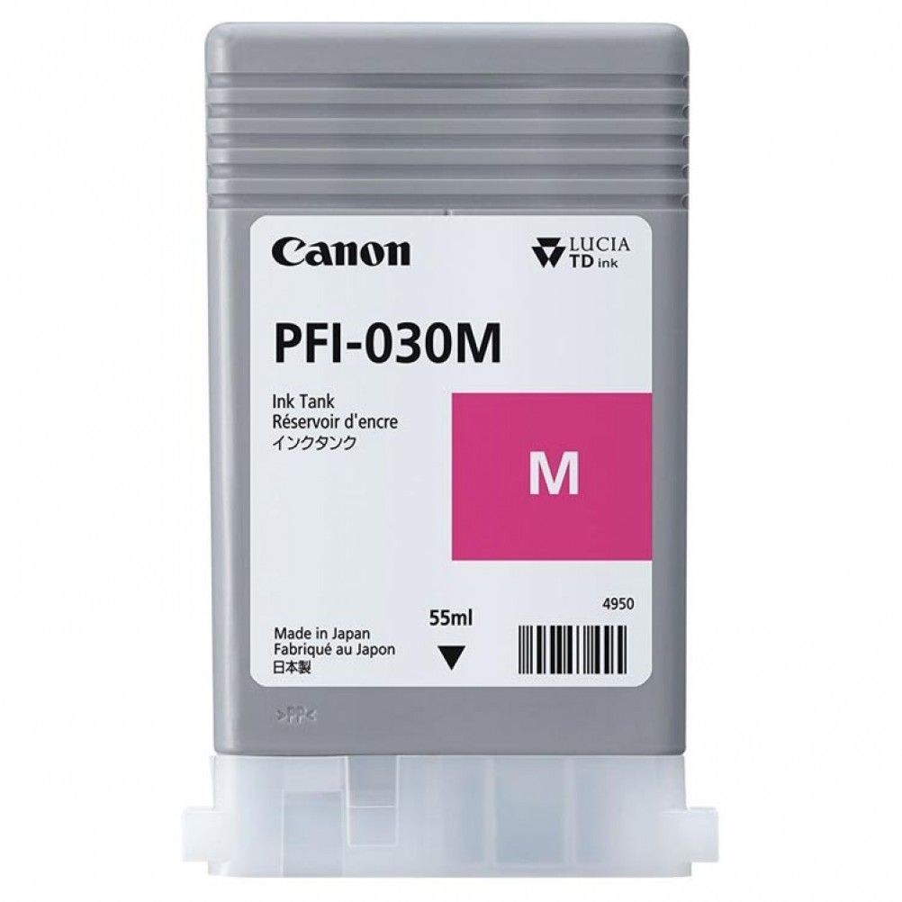 CARTUCHO CANON PFI-030 MAGENTA, 55ML 3491C001AA