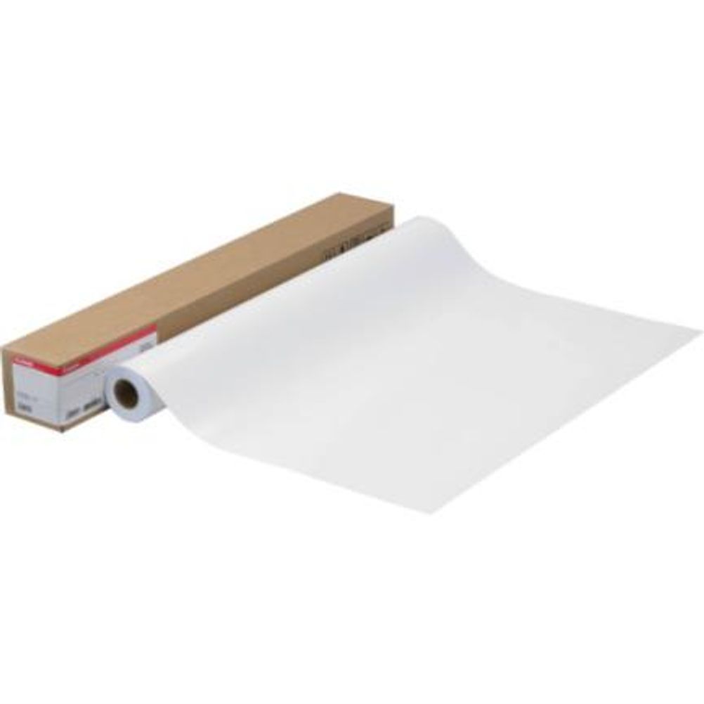 Rollo de Papel para Plotter Canon Economy 3853A011AA (36x150") Impresora de Inyección de Tinta Tipo Mate Color Blanco