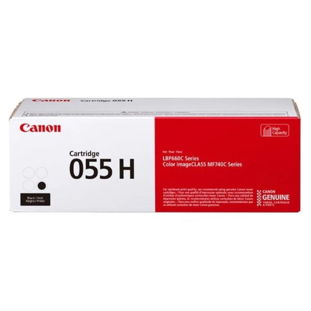 Cartucho de Toner Canon imageCLASS Toner 055 Negro 7600 Pagina(s) imageCLASS MF743Cdw, MF741Cdw