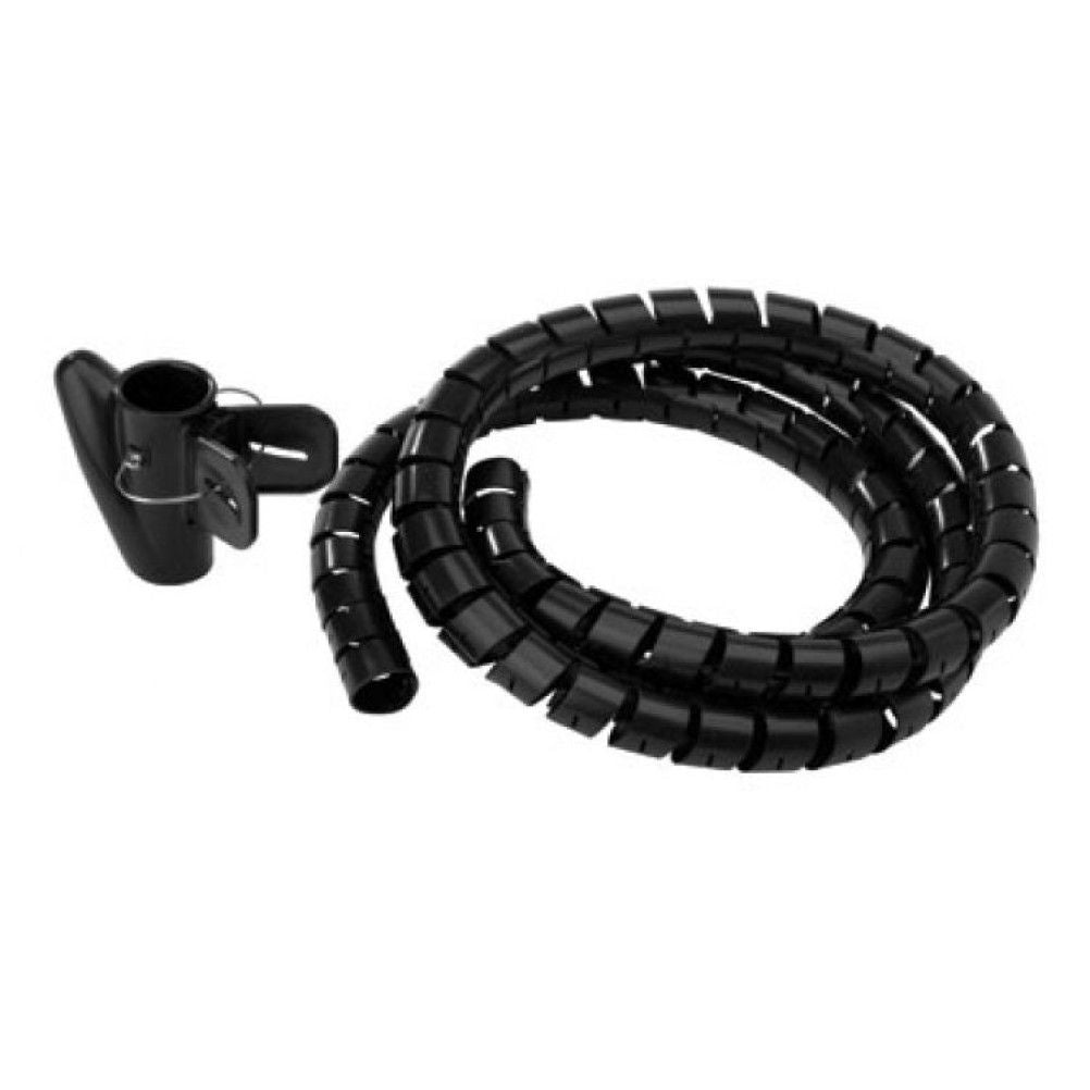 Tubo Organizador de Cable Steren 400-200N Espiral 1.5m Negro