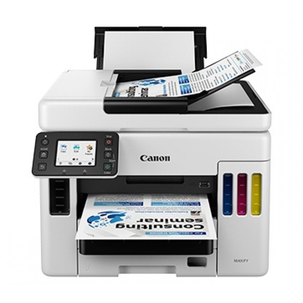 Impresora Multifuncional CANON MAXIFY GX7010, Inyección de Color, PRINT/SCAN/COPY/FAX