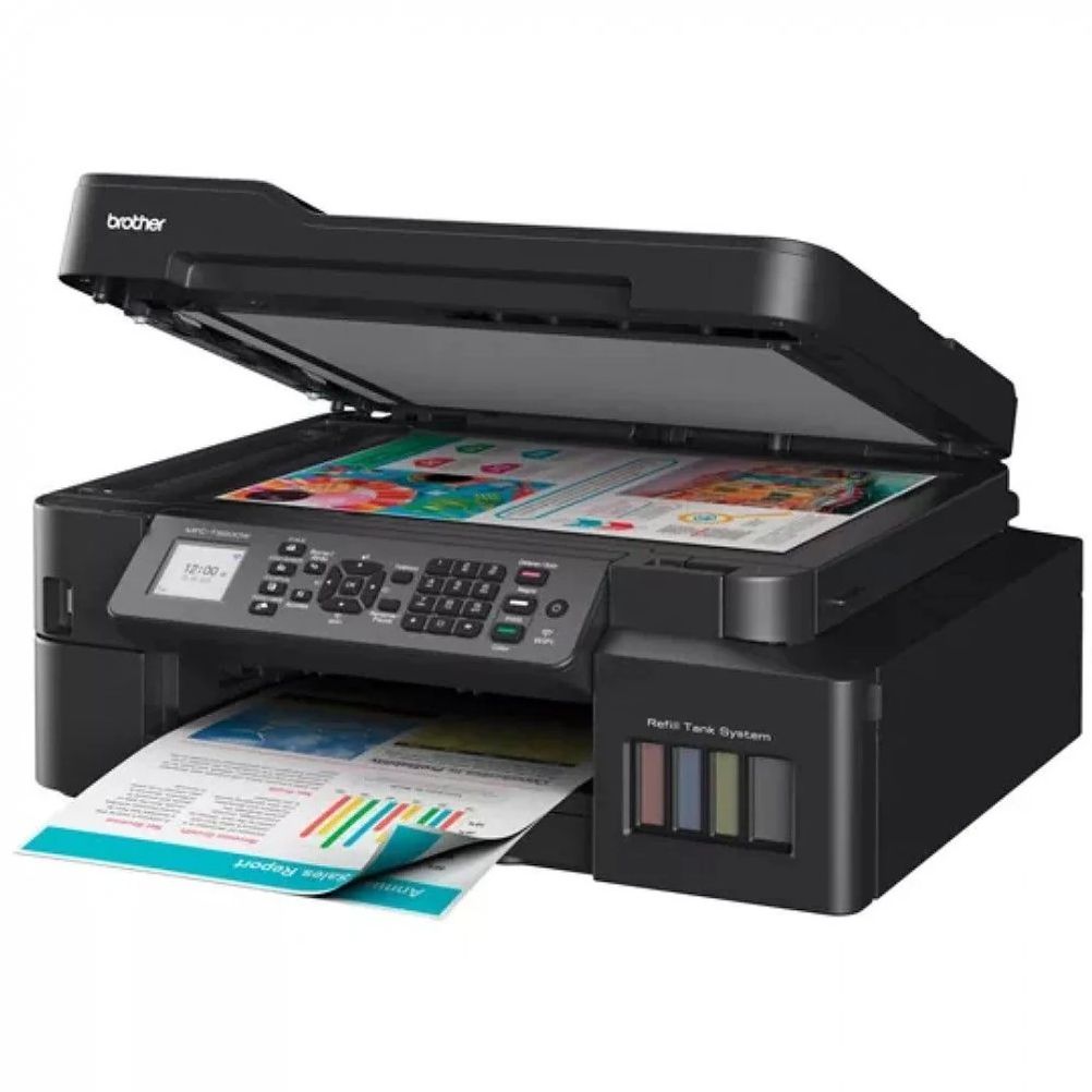 Impresora multifunción a color Brother InkBenefit Tank MFCT-920DW con wifi 127V