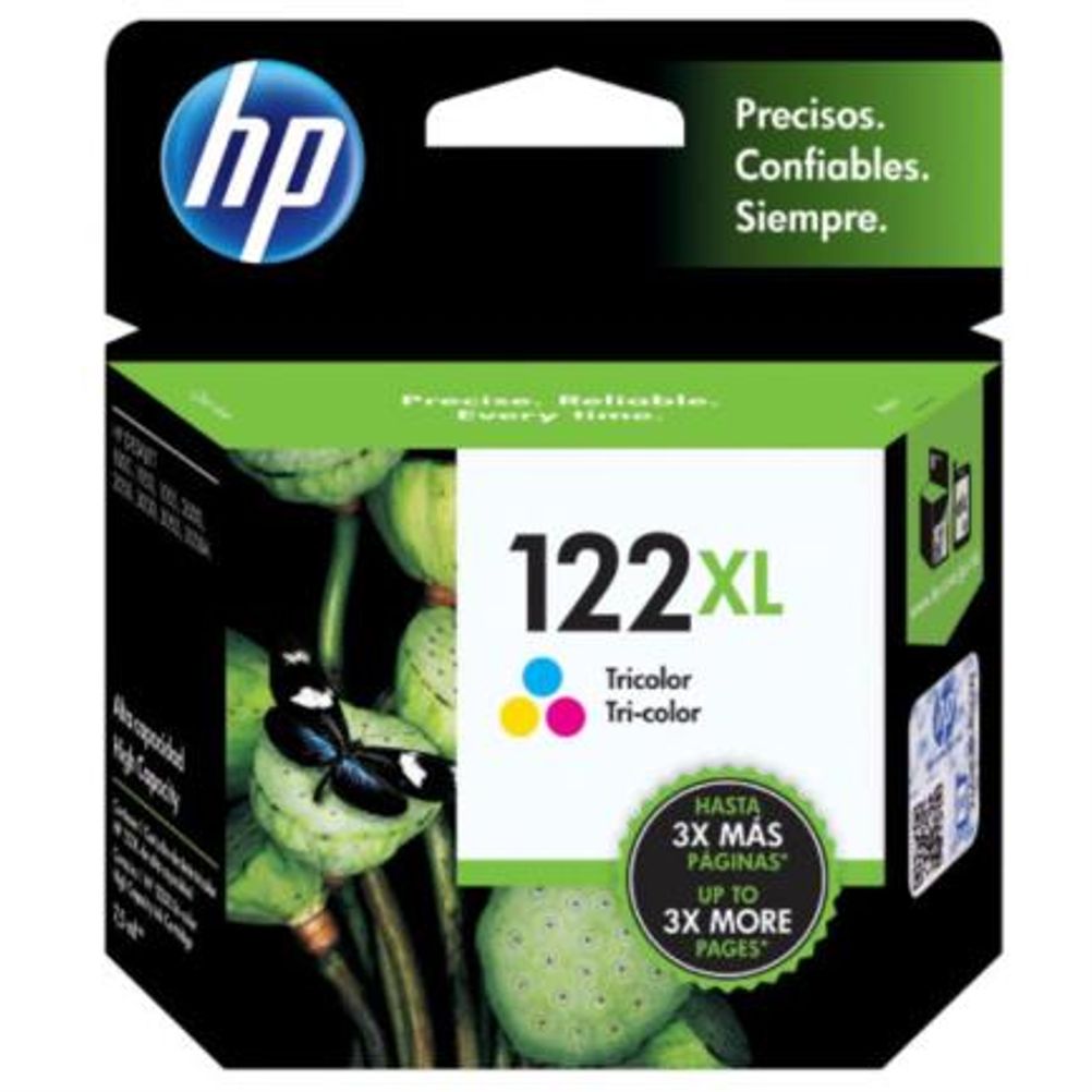 Cartucho tinta HP 122XL Tricolor Original