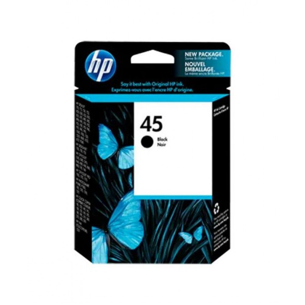 Cartucho Tinta HP 45A Negro DeskJet 930