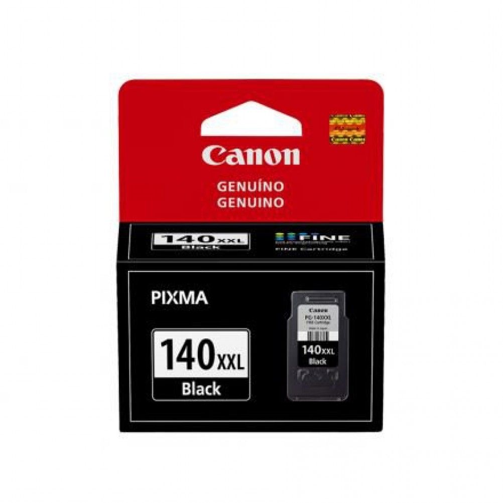 Tinta Canon Pixma PG-140 XXL Color Negro