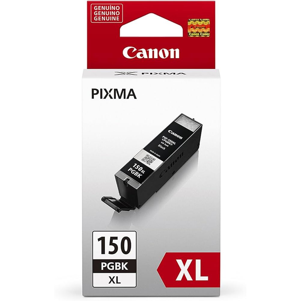 Cartucho de Tinta Canon PGI 150 XL Negro PIXMA IP-7210, MX-721