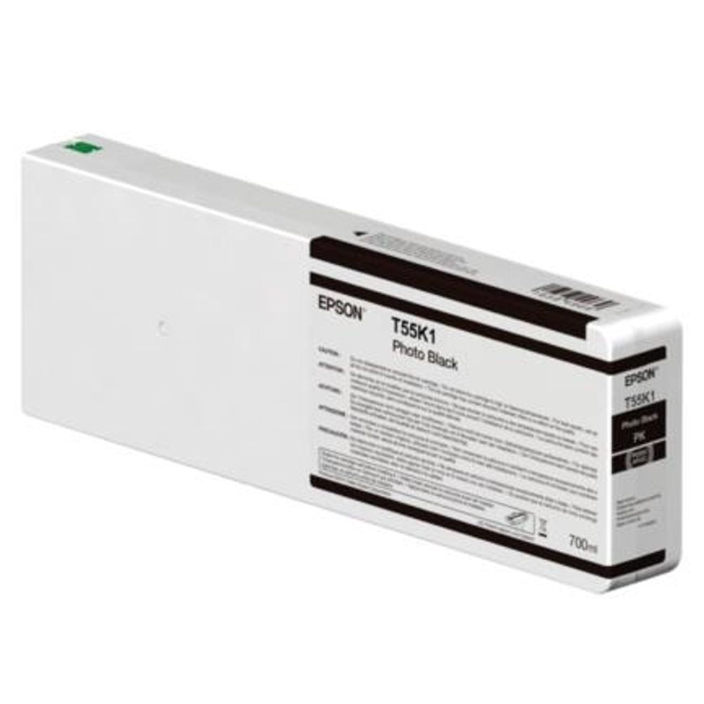 Cartucho de Tinta Epson Singlepack UltraChrome HD T55K100 Negro Fotográfico SureColor SC-P7000 STD /SC-P8000 STD