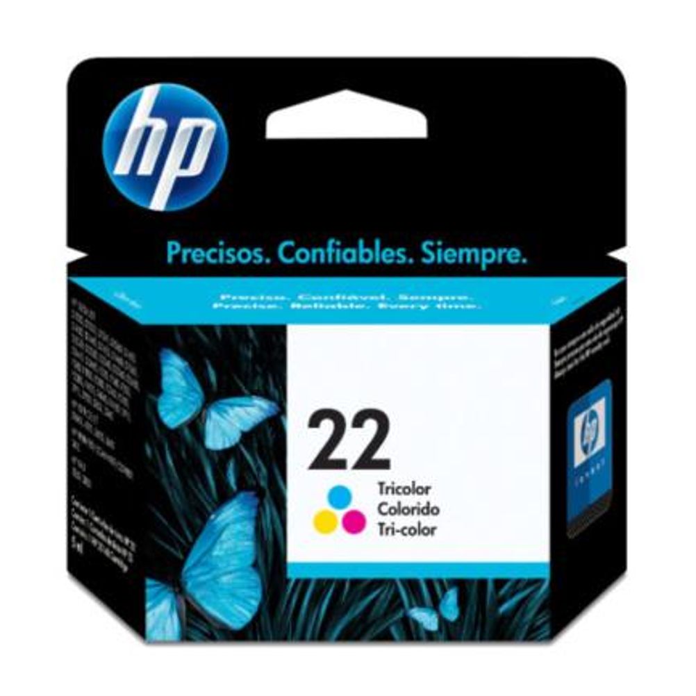 Cartucho de Tinta HP 22 Tricolor para 1410