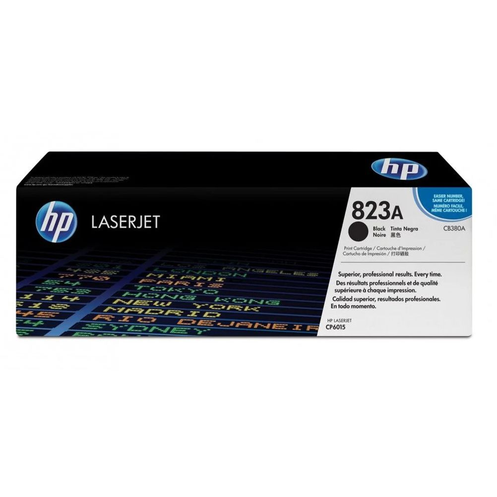 Cartucho de Tóner HP 823A Negro 16500 páginas LaserJet CP6015