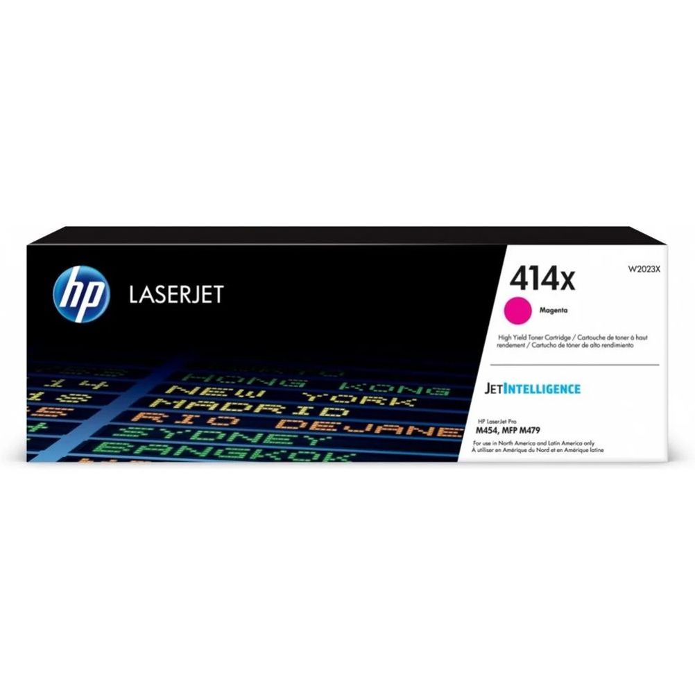 Cartucho Toner HP 414X Magenta