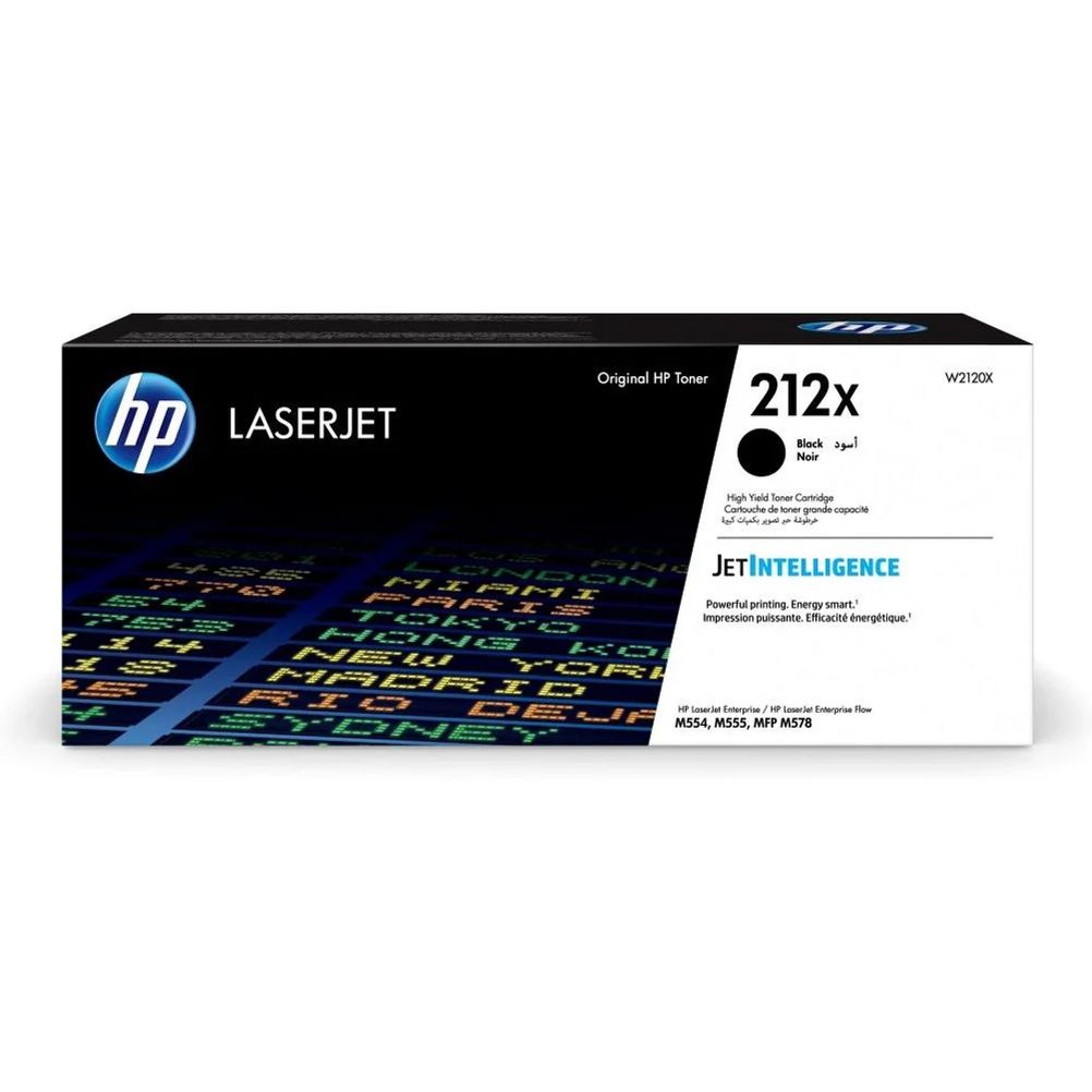 Cartucho de Toner HP 212X Negro 13000 Página(s) HP LaserJet Enterprise M554, M555