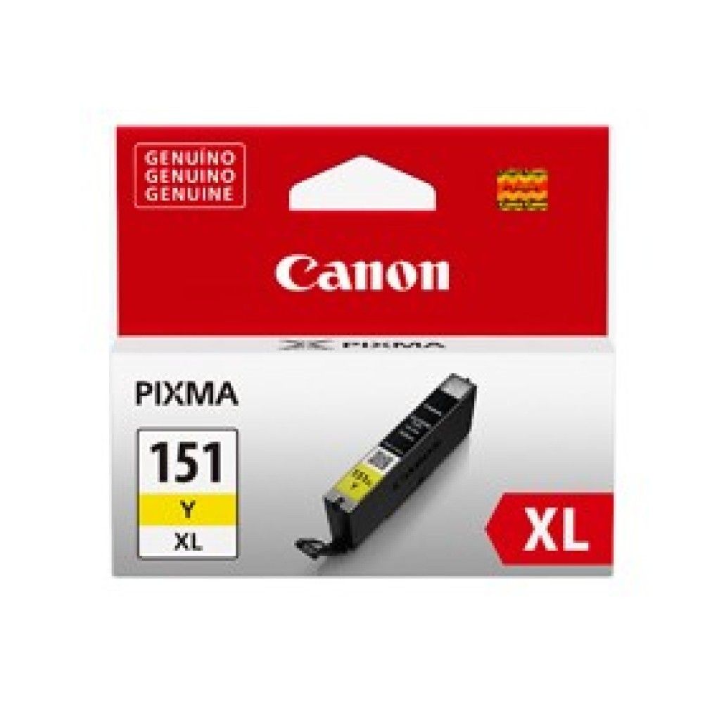 Cartucho de Tinta Canon CLI 151 XL Amarillo 332 Página(s) PIXMA IP-7210, MX-721