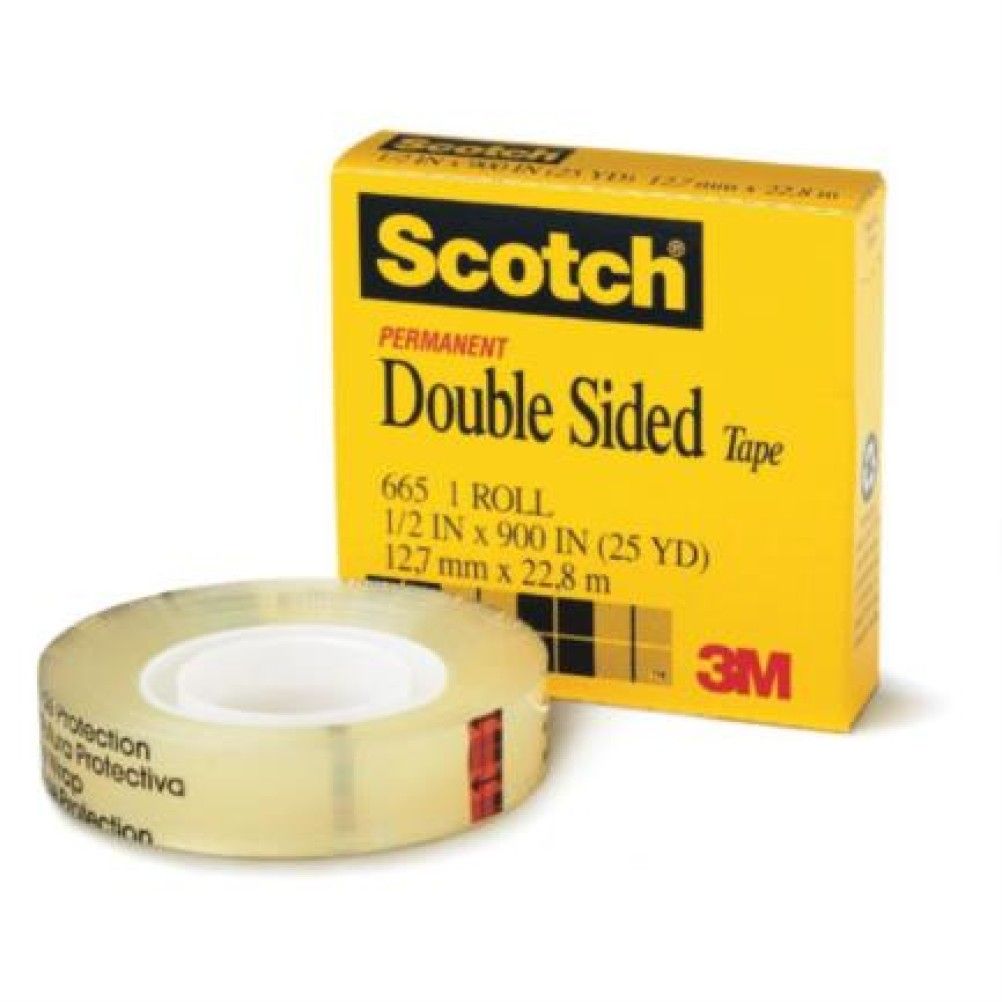 Cinta Scotch 3M Doble Cara 0.12x33m