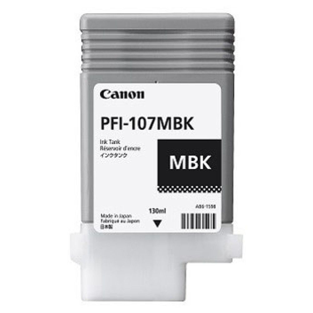 Cartucho de Tinta Canon PFI-107MBK Negro imagePROGRAF 680, 685, 780