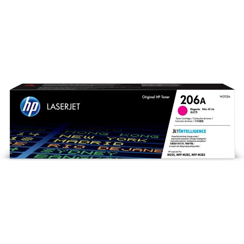 Cartucho de Toner HP 206A Magenta LaserJet Pro M255, M282