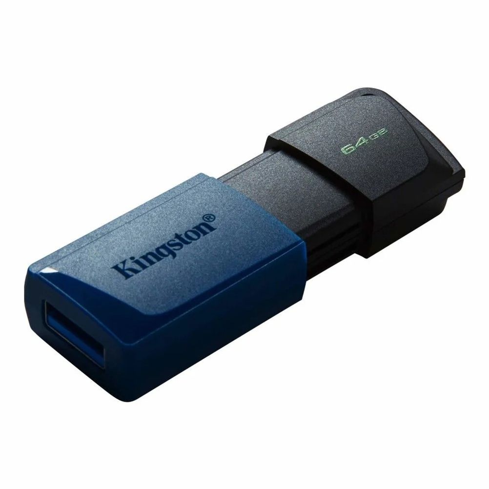 Memoria Flash Kingston Technology DataTraveler Exodia M 64GB USB A Negro, Azul.