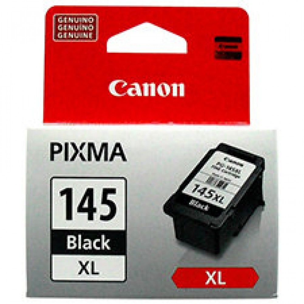 CARTUCHO DE TINTA CANON NEGRO, MODELO: PG-145XL, ALTO RENDIMIENTO HASTA 300 PÁGINAS. 8274B001AA