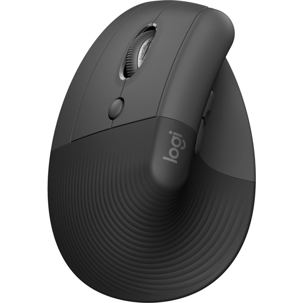 Mouse Logitech Lift Óptico 4000 DPI Inalámbrico RF Wireless, Bluetooth Grafito.