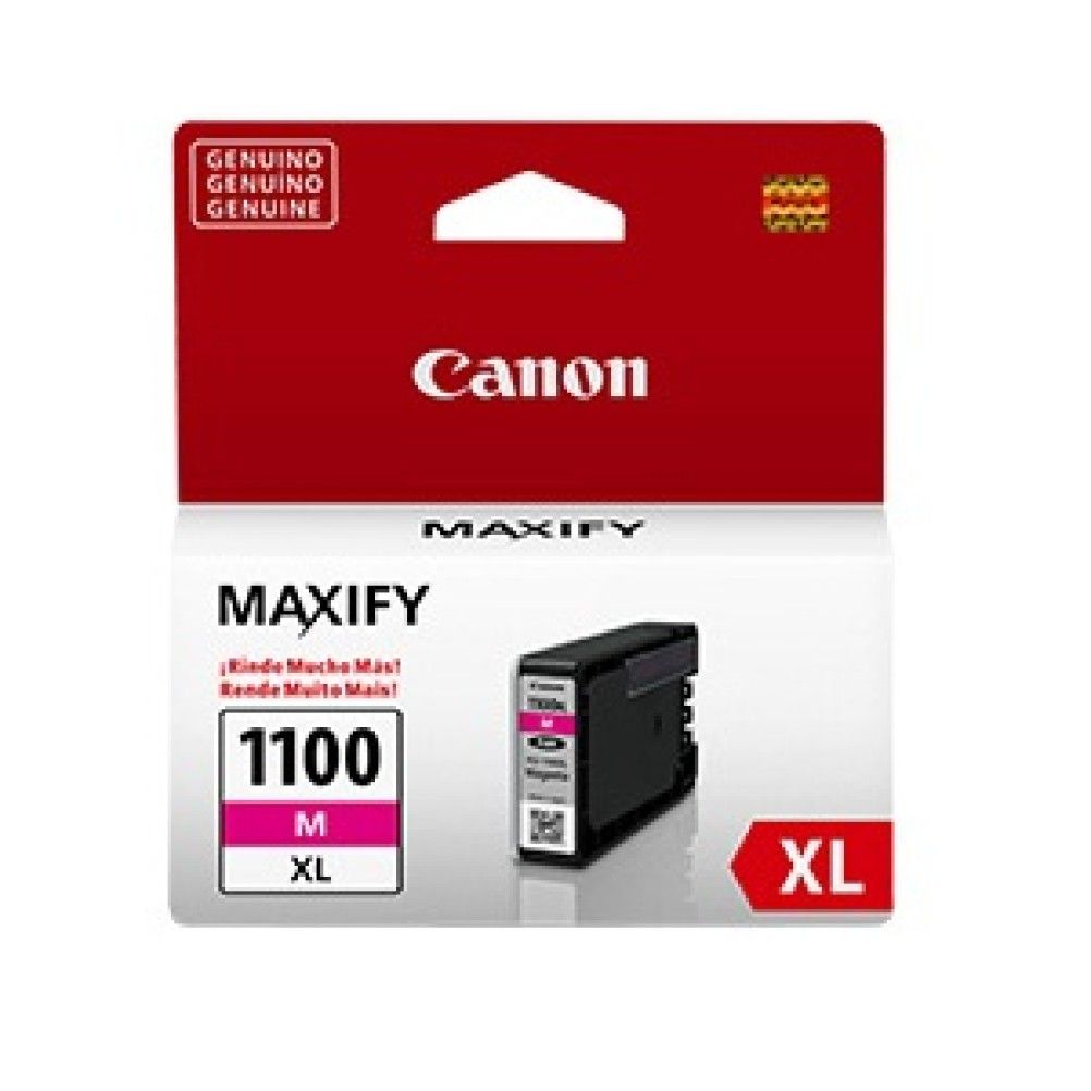 Cartucho de Tinta Canon PGI-1100 Magenta 780 Página(s) Maxify MB2010