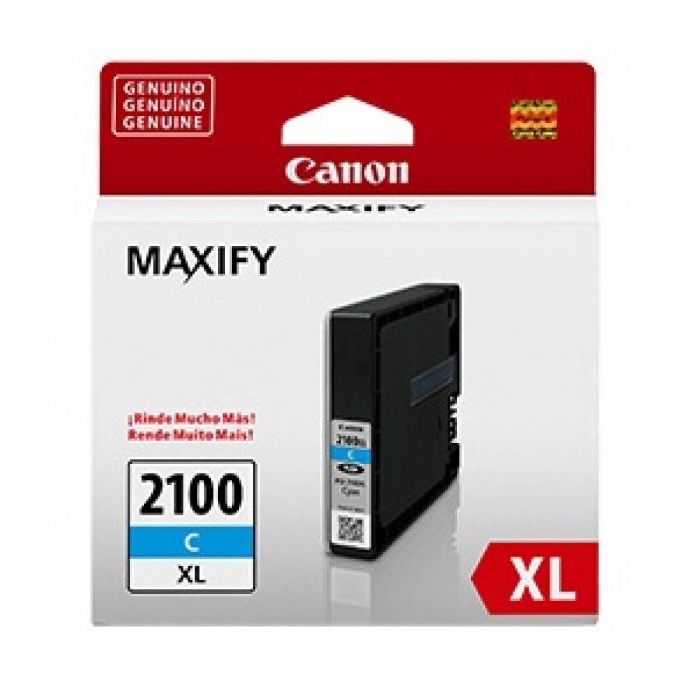 Cartucho de Tinta Canon PGI-2100 Cian 2000 Paginas Maxify MB5310