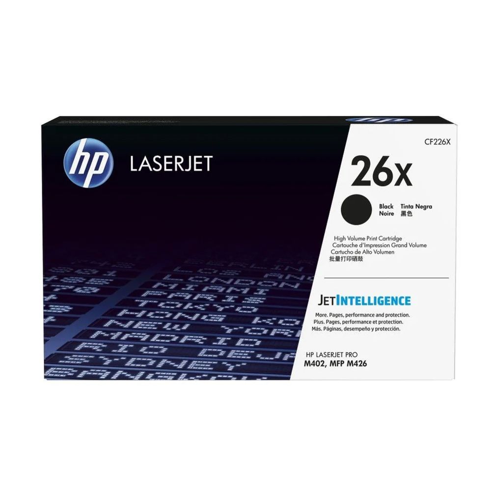 Cartucho de Tóner HP 26X Negro 9000 Página(s) LaserJet Pro M402, M426