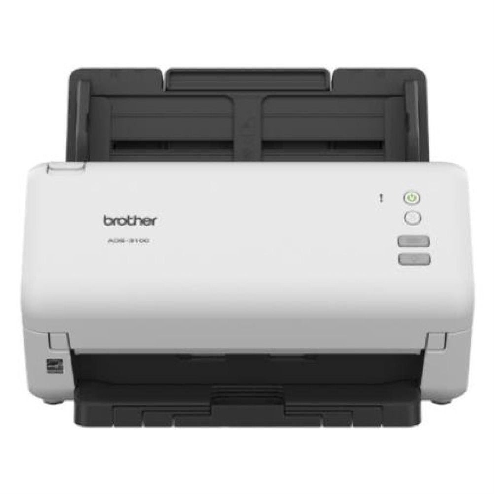 Escáner Brother ADS3100 Resolución 600 x 600 DPI Dúplex Alámbrico USB 3.0 Blanco