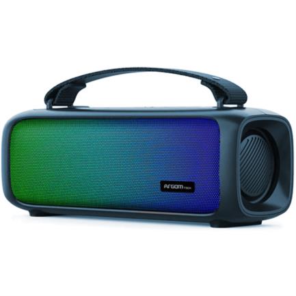 Bocina Inalámbrica Argomtech Radyon Air + Beats Iluminación RGB 1500mAh Bluetooth Color Azul