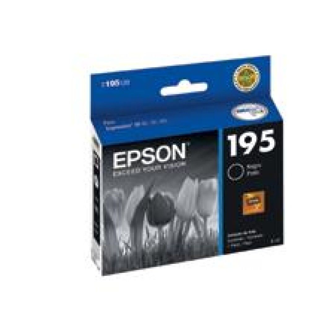 Cartucho de Tinta para Impresora Epson T195120 Negro 300 Pagina(s) Epson Expression XP-101