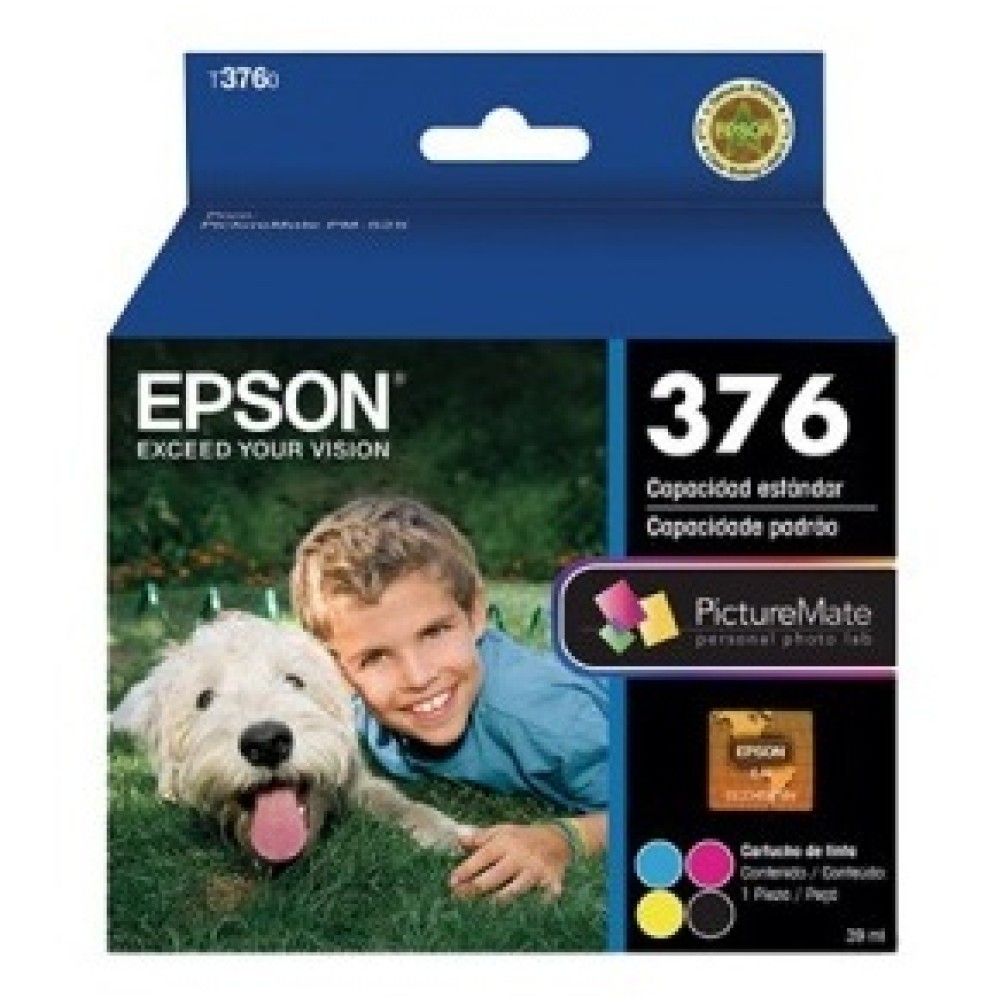 Cartucho de Tinta para Impresora Epson T376020-AL Multicolor 600 Pagina(s) PM-525