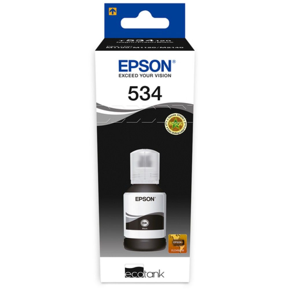 Tanque de Tinta Epson T534 Negro M1100, M1120, M2140