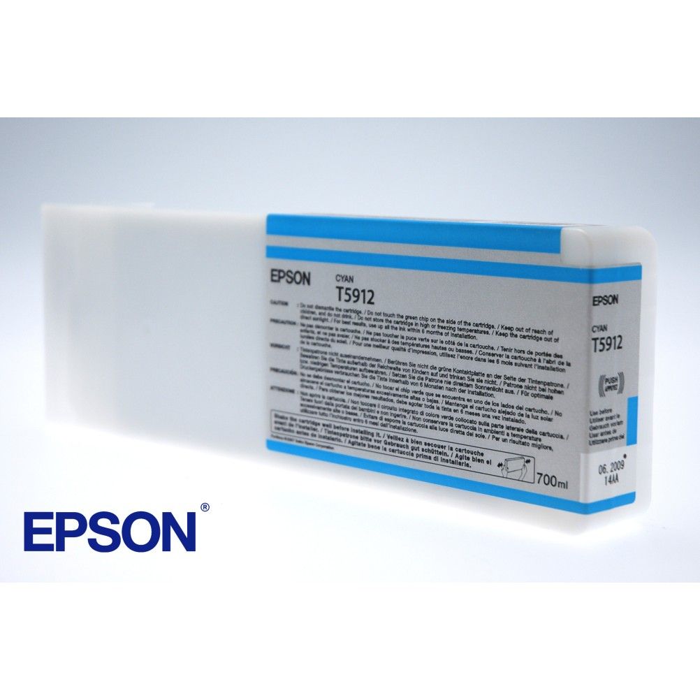 Cartucho de Tinta Epson T5912 Cian Stylus Pro 11880