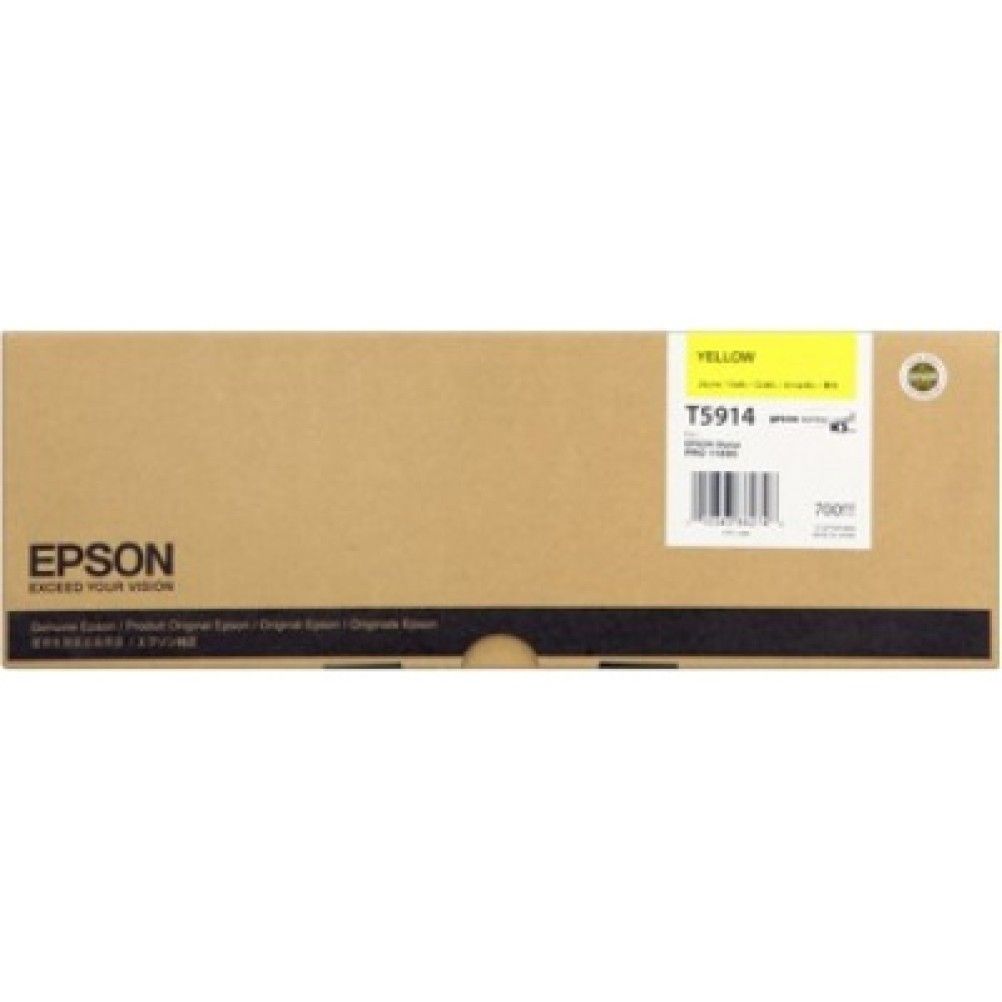 Cartucho de Tinta para Impresora Epson T5914 Amarillo Stylus Pro 11880