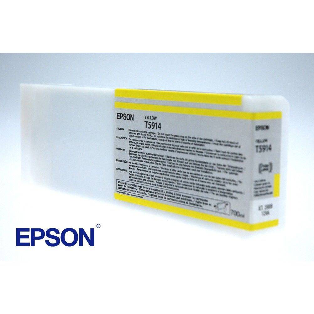 Cartucho de Tinta para Impresora Epson T5914 Amarillo Stylus Pro 11880