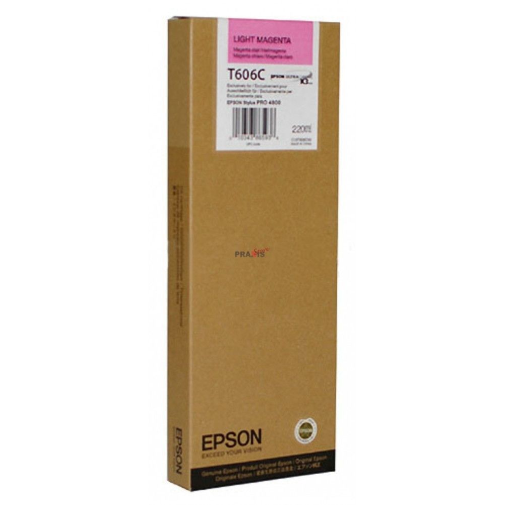 Cartucho de Tinta Epson T606C Magenta Claro Stylus Pro 4800