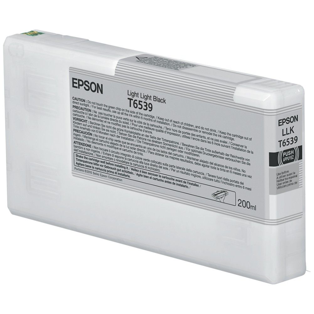 Tinta para Impresora Cartucho Epson T6539 Negro Claro Stylus Pro 4900 SpectroProofer UV