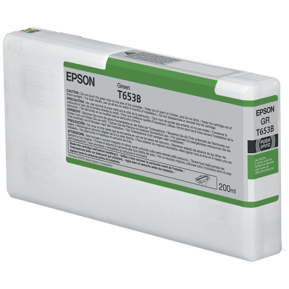 Cartucho de Tinta Epson T653B Verde Stylus Pro 4900