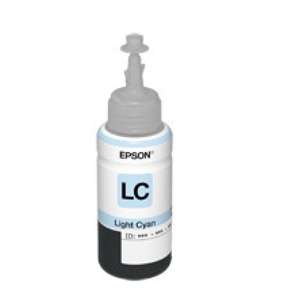 Botella de Tinta Epson T673 Cian Claro 70 ml