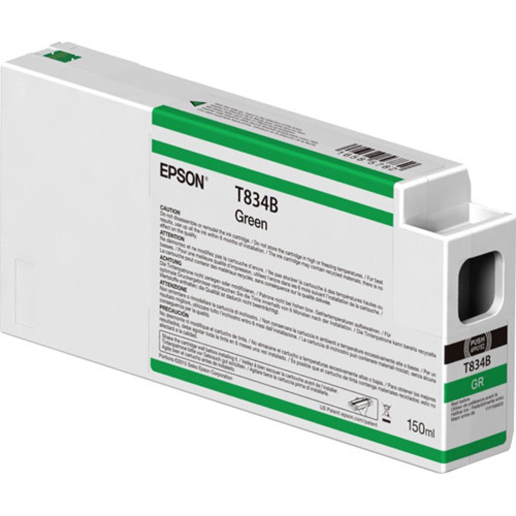 Cartucho de Tinta Epson T834B00 Verde SC-P6000, P7000