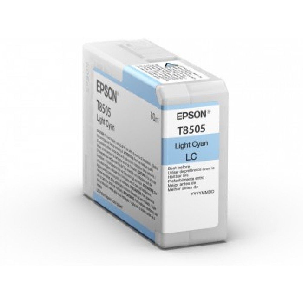 Cartucho De Tinta Epson T8505 Cian claro