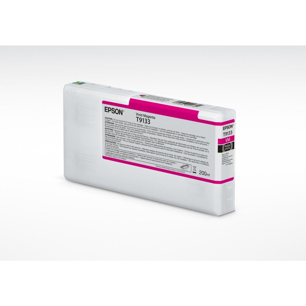 Cartucho de Tinta Epson T9133 Magenta Vivo SureColor SC-P5000, SC-P5000