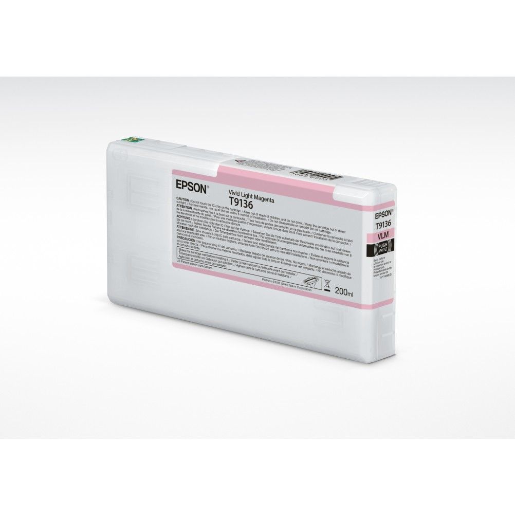 Cartucho de Tinta Epson T9136 Magenta Claro Vivo SureColor SC-P5000, SC-P5000