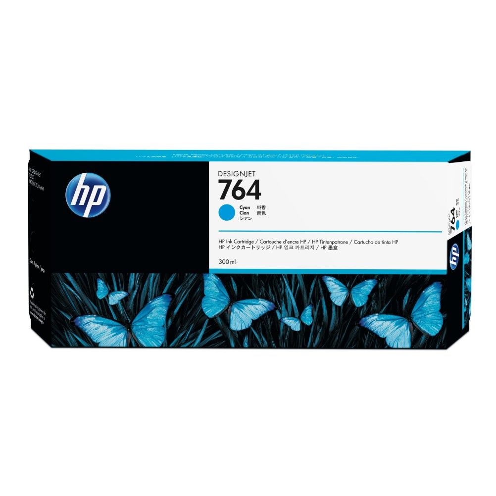 Cartucho de Tinta HP 764 Cian 3300 Pagina(s) HP DesignJet T3500