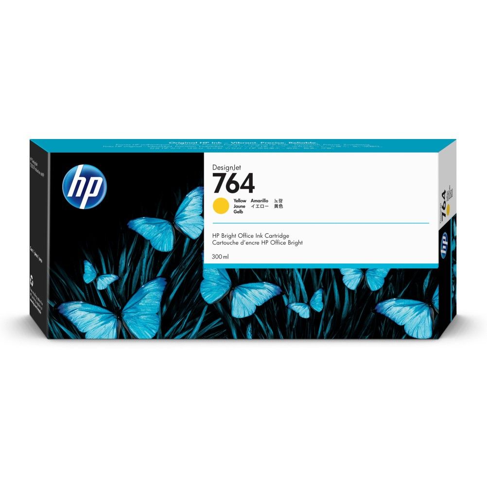 Cartucho de Tinta HP 764 Amarillo 3700 Pagina(s) HP DesignJet T3500