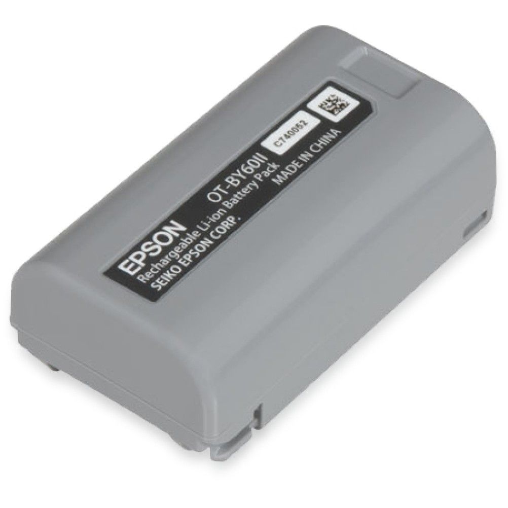 Batería para Impresora Epson OT-BY60II Ión de Litio TM-P60II/P80, D161A Gris