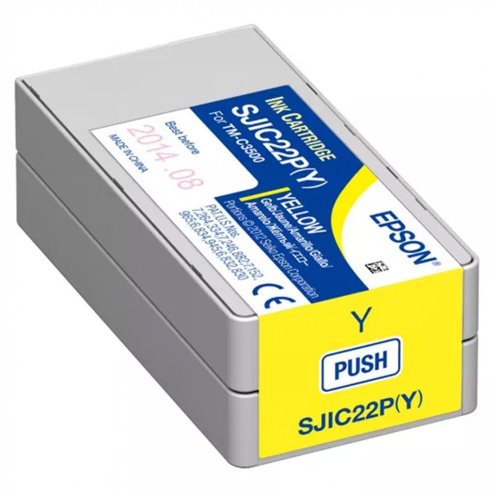 CARTUCHO EPSON SJIC22P AMARILLO, C33S020583