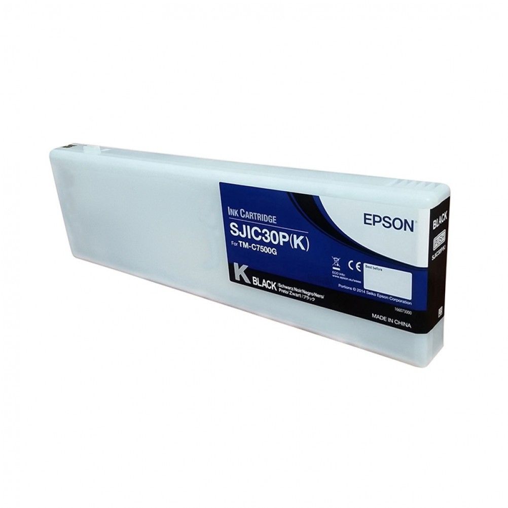 Tinta Para Impresora Cartucho Epson Sjic30P(K) Negro, C33S020635